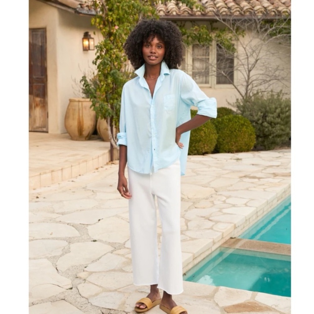 Frank And Eileen Buttoned Down Blouse - image 1